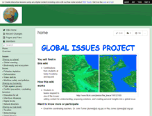 Tablet Screenshot of 20globalissues.wikispaces.com