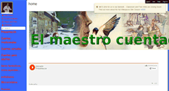 Desktop Screenshot of elmaestrocuentacuentos.wikispaces.com