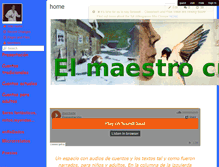 Tablet Screenshot of elmaestrocuentacuentos.wikispaces.com