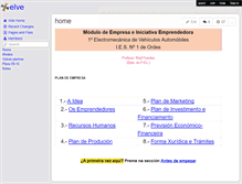 Tablet Screenshot of elve.wikispaces.com