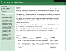 Tablet Screenshot of ci5003onlinefall10.wikispaces.com