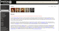 Desktop Screenshot of bartonhistory.wikispaces.com