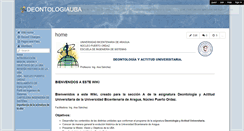Desktop Screenshot of deontologiauba.wikispaces.com