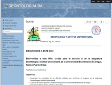 Tablet Screenshot of deontologiauba.wikispaces.com