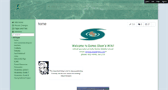 Desktop Screenshot of donnasloan.wikispaces.com