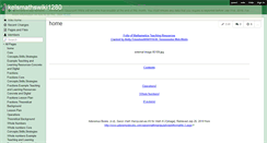 Desktop Screenshot of kelsmathswiki1280.wikispaces.com