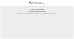 Desktop Screenshot of poetryofplace.wikispaces.com