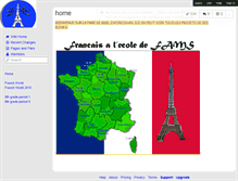 Tablet Screenshot of frenchatfams.wikispaces.com