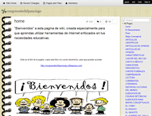 Tablet Screenshot of congresodechilpancingo.wikispaces.com