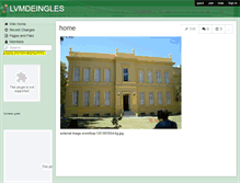 Tablet Screenshot of lvmdeingles.wikispaces.com
