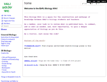 Tablet Screenshot of earjbio.wikispaces.com