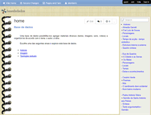Tablet Screenshot of basededados.wikispaces.com