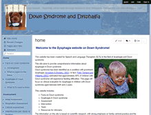 Tablet Screenshot of downsyndromedysphagia.wikispaces.com