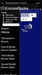 Mobile Screenshot of encorerocks.wikispaces.com