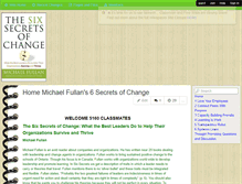 Tablet Screenshot of fullansixsecrets.wikispaces.com
