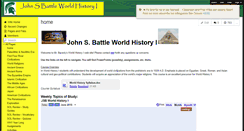 Desktop Screenshot of jsbworldhistoryi.wikispaces.com