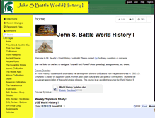 Tablet Screenshot of jsbworldhistoryi.wikispaces.com