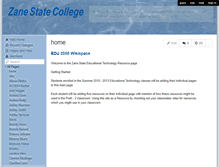 Tablet Screenshot of edu205.wikispaces.com
