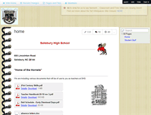 Tablet Screenshot of hornet-wiki.wikispaces.com
