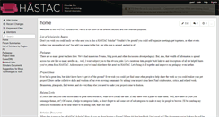 Desktop Screenshot of hastacscholars.wikispaces.com