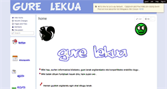 Desktop Screenshot of gurelekua.wikispaces.com