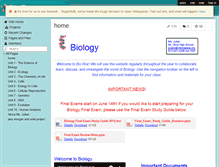 Tablet Screenshot of biorox.wikispaces.com