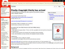 Tablet Screenshot of copyrightconfusion.wikispaces.com