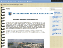 Tablet Screenshot of internationalschoolsaigonpearl.wikispaces.com