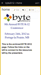 Mobile Screenshot of byte2012.wikispaces.com