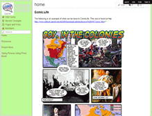 Tablet Screenshot of lmsdcomiclife.wikispaces.com