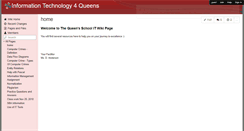 Desktop Screenshot of it4queens.wikispaces.com