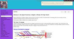 Desktop Screenshot of englishbhhs.wikispaces.com