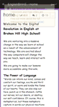 Mobile Screenshot of englishbhhs.wikispaces.com