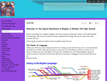 Tablet Screenshot of englishbhhs.wikispaces.com