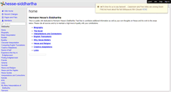 Desktop Screenshot of hesse-siddhartha.wikispaces.com
