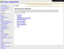 Tablet Screenshot of hesse-siddhartha.wikispaces.com