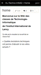 Mobile Screenshot of iil-techno-info62.wikispaces.com