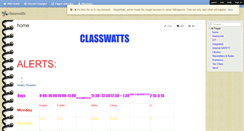 Desktop Screenshot of classwatts.wikispaces.com