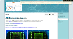 Desktop Screenshot of apbiologyissuper.wikispaces.com