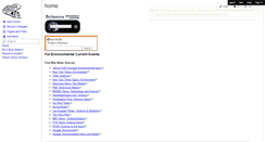 Desktop Screenshot of environmentalnews.wikispaces.com