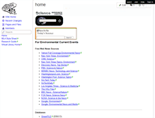 Tablet Screenshot of environmentalnews.wikispaces.com