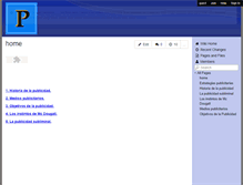Tablet Screenshot of la-publicidad.wikispaces.com
