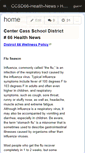 Mobile Screenshot of ccsd66-health-news.wikispaces.com