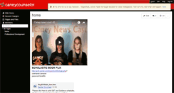 Desktop Screenshot of caneycounselor.wikispaces.com