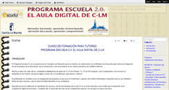 Desktop Screenshot of escuela2ceptoledo.wikispaces.com