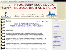 Tablet Screenshot of escuela2ceptoledo.wikispaces.com