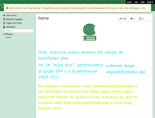 Tablet Screenshot of colegio-de-bachilleres-plantel14-milpaalta.wikispaces.com