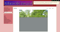 Desktop Screenshot of educacion-integral.wikispaces.com
