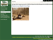 Tablet Screenshot of leewignall.wikispaces.com