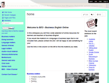 Tablet Screenshot of beo-businessenglishonline.wikispaces.com